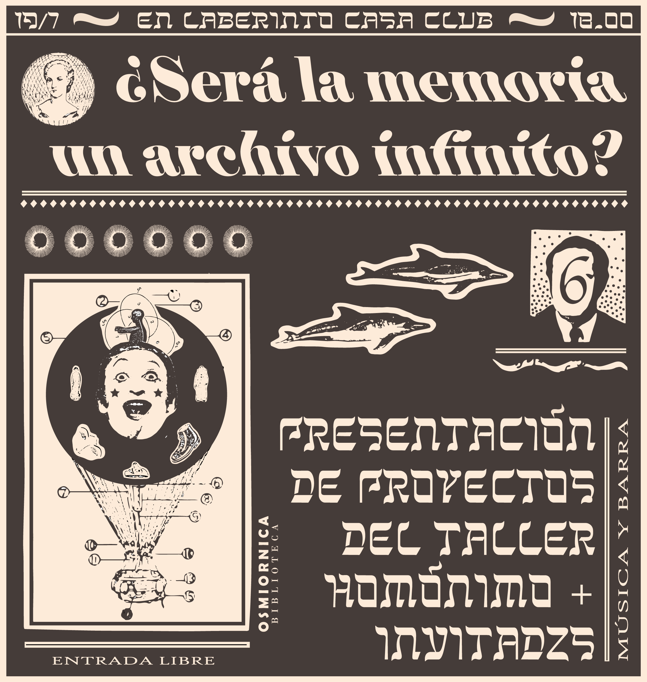 ¿Será la memoria un archivo infinito? Presentación de proyectos del taller