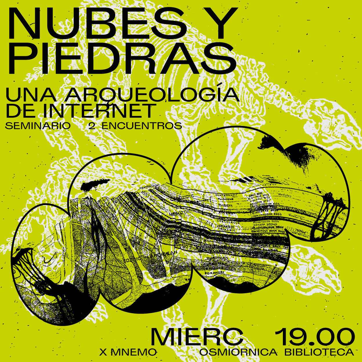 Nubes y Piedras: una arqueología de internet