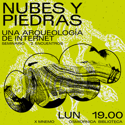 Nubes y piedras